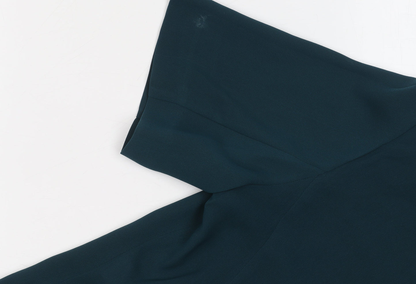Eastex Women's Green Blouse Size 18 V-Neck Short Sleeve