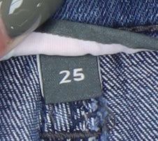 Street One Women's Blue Straight Jeans Size 25 Stylish