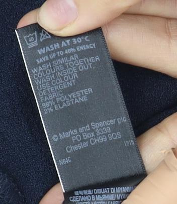 Marks & Spencer Women's Black Knee Length Dress