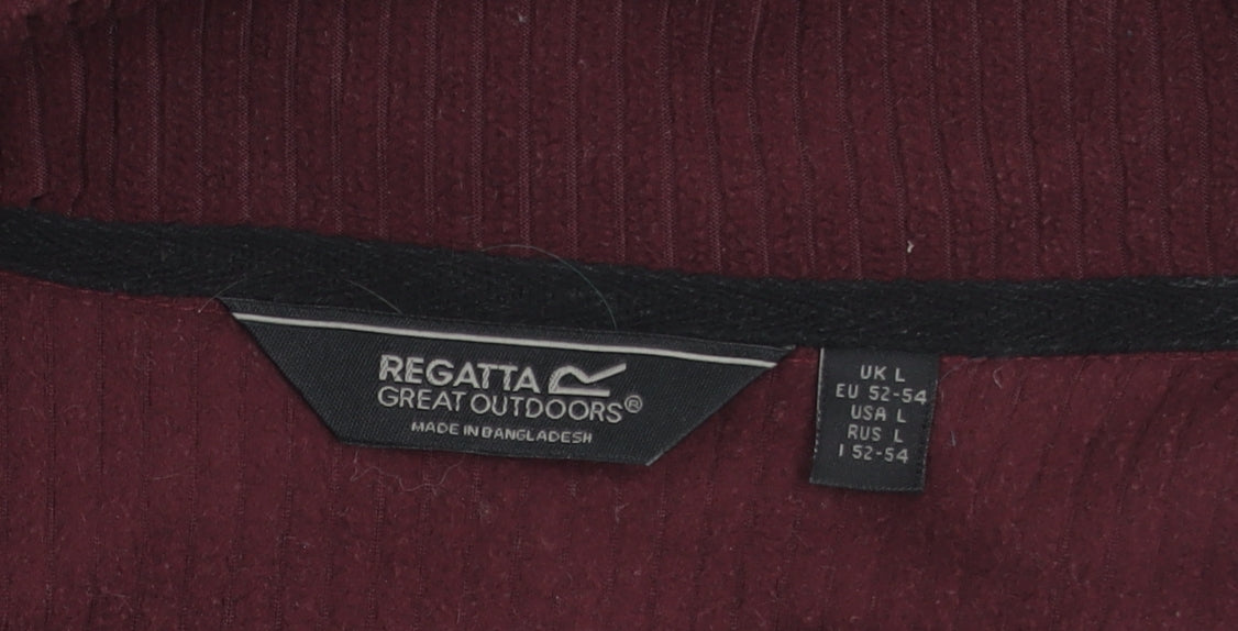 Regatta Men's Purple Pullover Sweatshirt, L, Corduroy