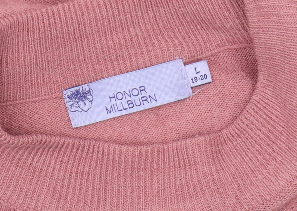 Honor Millburn Women's Pink L Pullover Jumper