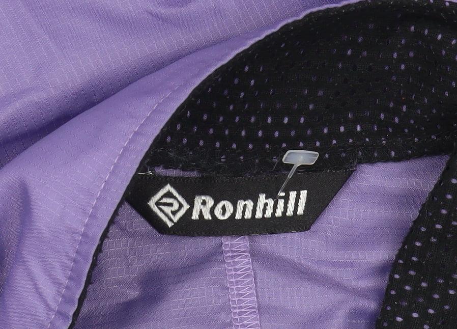 Ronhill Women's Purple Windbreaker Jacket Size 12