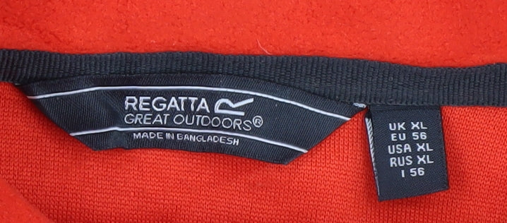 Regatta Men's Red XL Pullover Fleece Outdoor Sweatshirt
