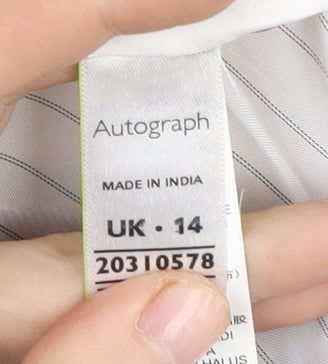 Marks & Spencer Grey Women's Blazer UK 14