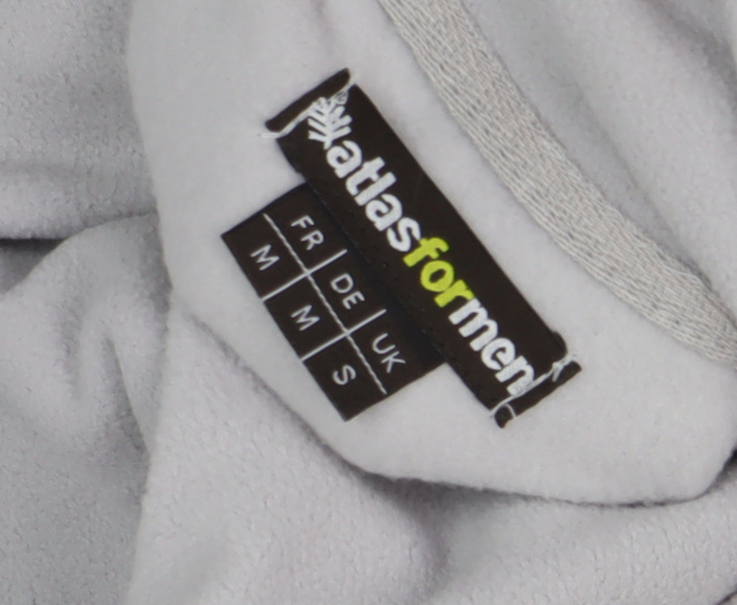 Atlas For Men Grey Logo Sweatshirt Medium Men's