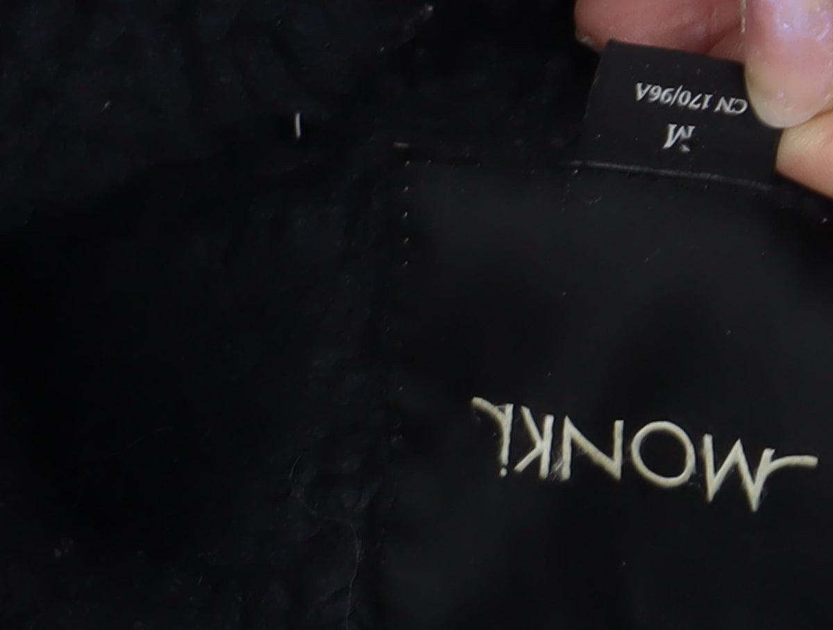 Monki Unisex Black Medium Basic Jacket