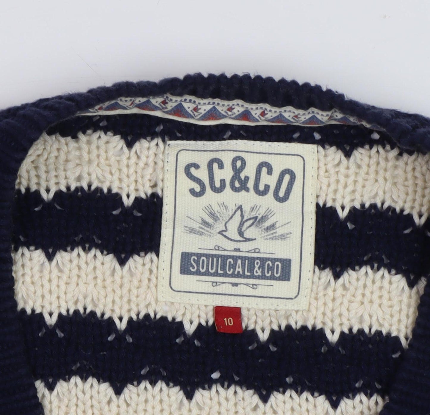 Soulcal & Co Women's Multicoloured Striped Jumper 10
