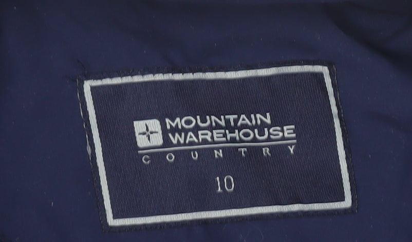 Mountain Warehouse Women's Blue Quilted Jacket, Size 10