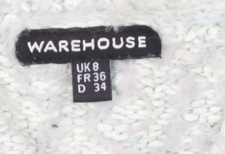 Warehouse Women's Ivory Pullover Jumper Size 8