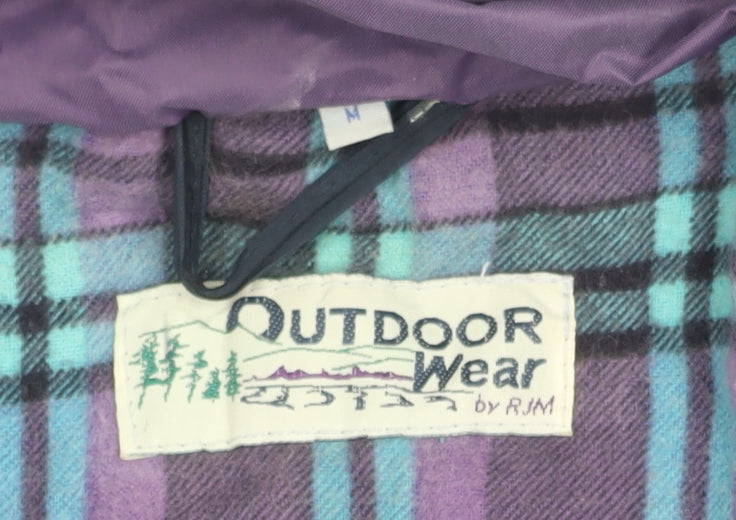 Outdoor Wear Men's Multicoloured Medium Hooded Raincoat