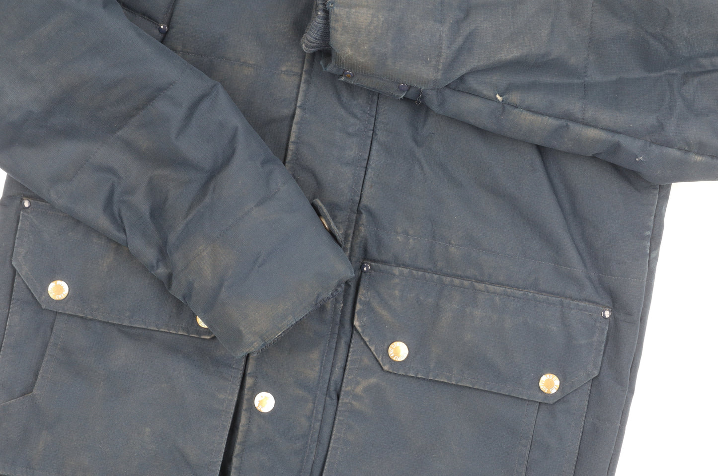 SUPPLY & DEMAND Men's Blue Parka Jacket 2XS