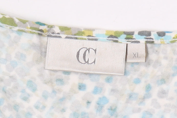 Country Casuals Women's Multicoloured XL Geometric Blouse