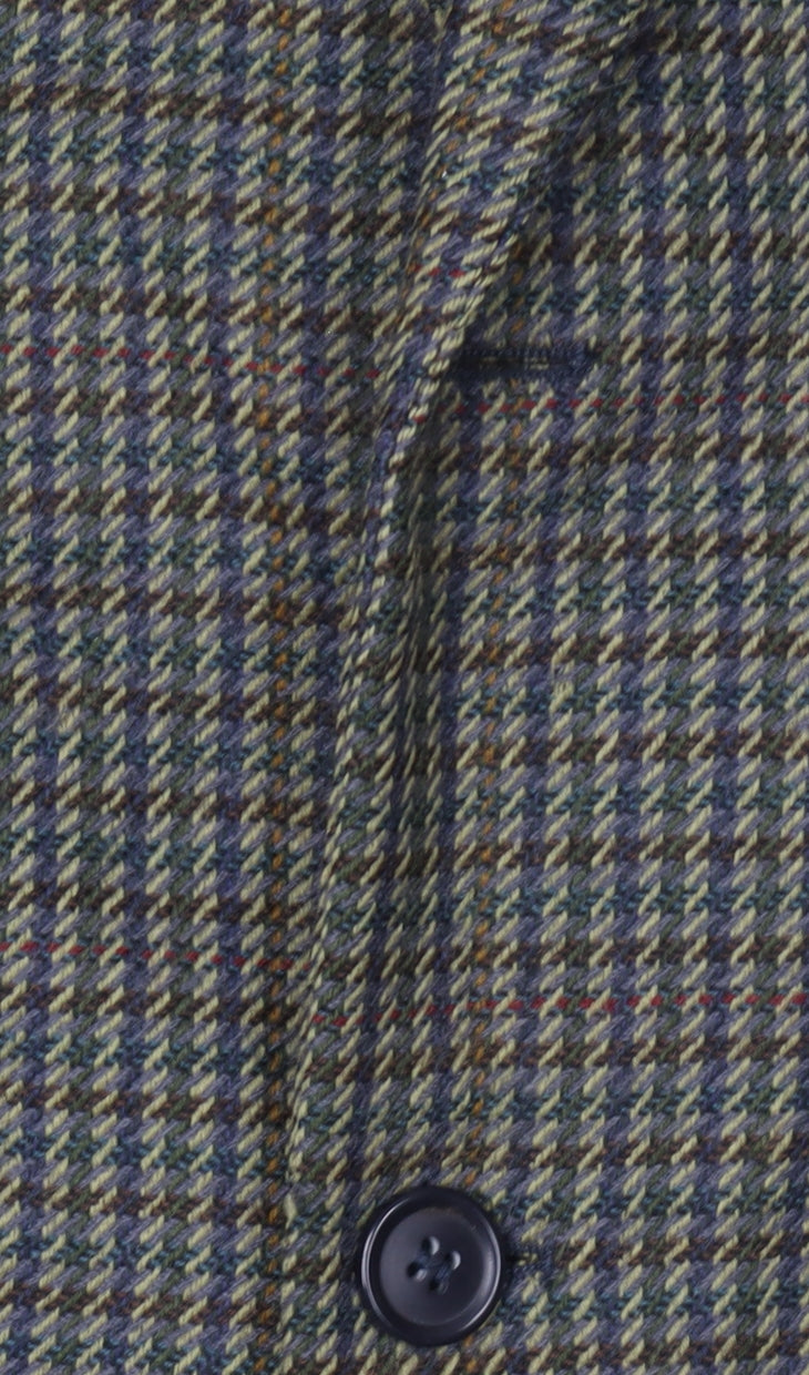 Horne Brothers Men's Green Check Blazer, 42 Long