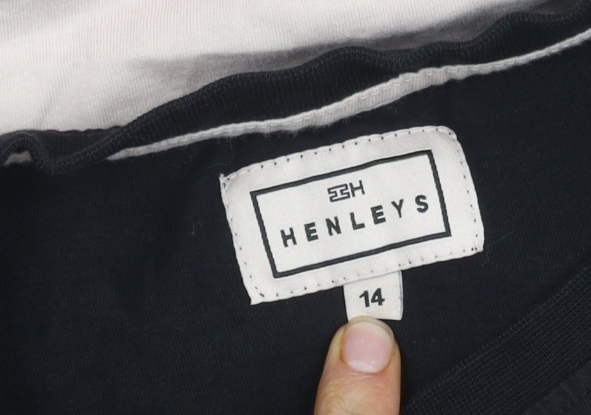 Henleys Women's Colourblock T-Shirt Size 14
