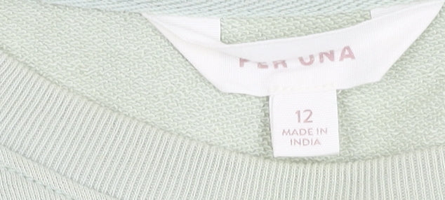 Marks & Spencer Women's Green Pullover Jumper Size 12