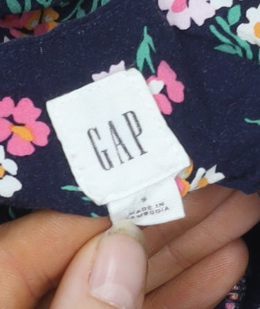 Gap Women's Multicoloured Floral Slip Dress S