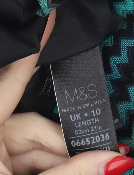Marks & Spencer Women's Multicoloured Pencil Skirt