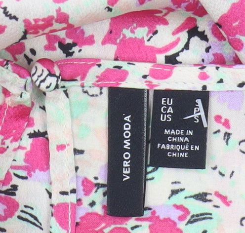 Vero Moda Women's Floral Short Dress, Size 8