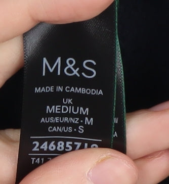 Marks & Spencer Women's Black Zip Jacket