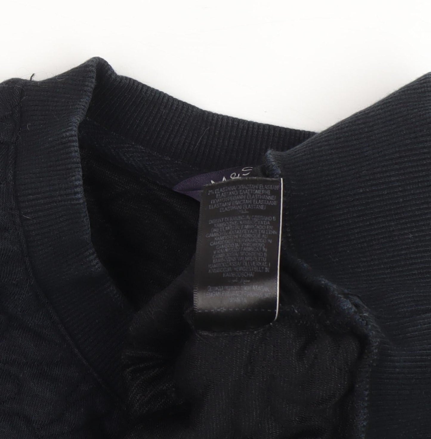 Marks & Spencer Women's Black Pullover Sweatshirt Size 16