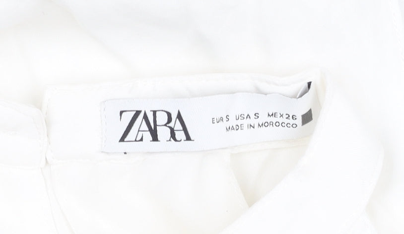 Zara Women's White Camisole Blouse S