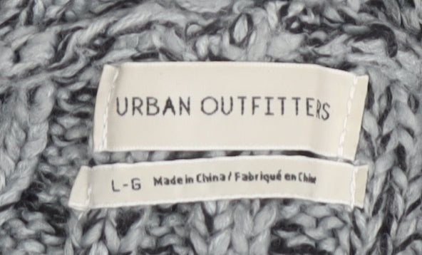 Urban Outfitters Women's Grey Roll Neck Pullover Jumper L