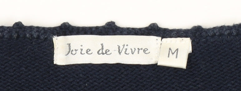 Joie de Vivre Women's Blue Pullover Jumper M