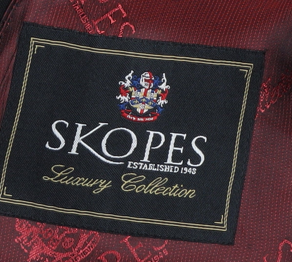 Skopes Men's Black Wool Blazer 40R - Formal Jacket