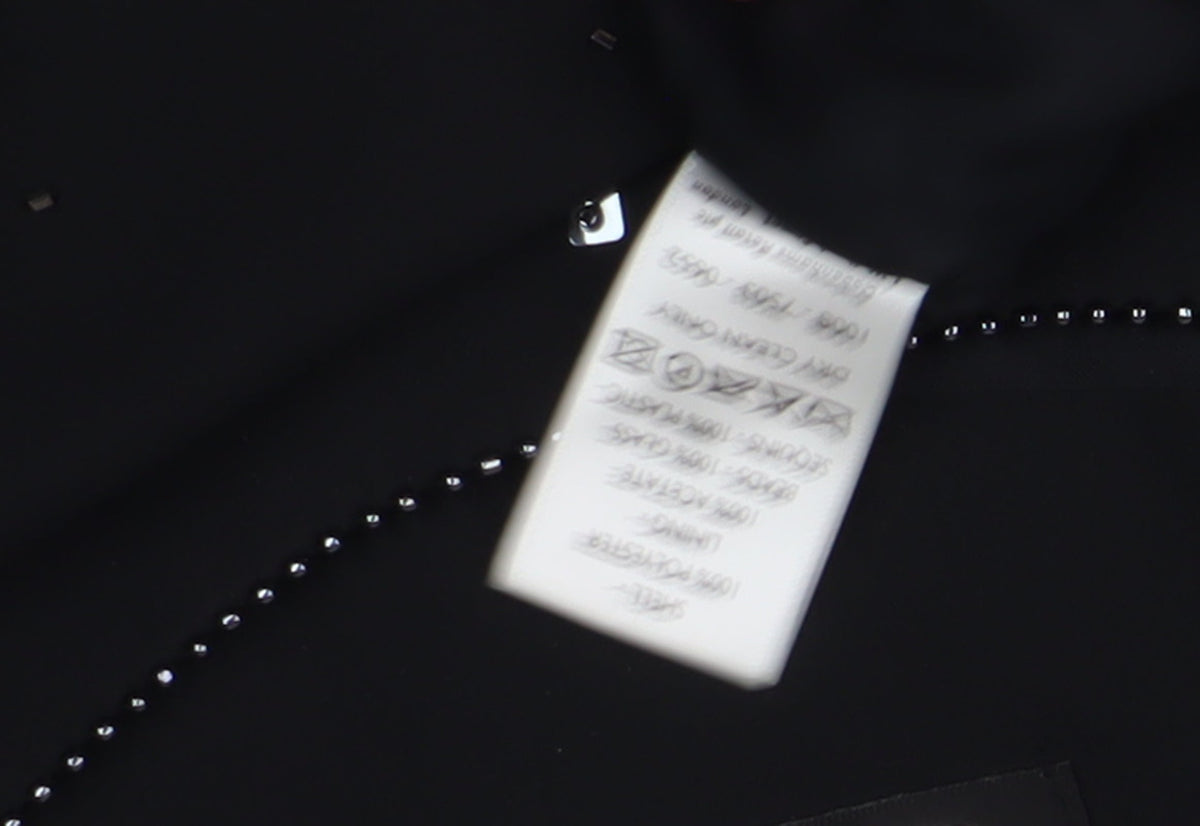 Début Women's Black Beaded Top Size 16