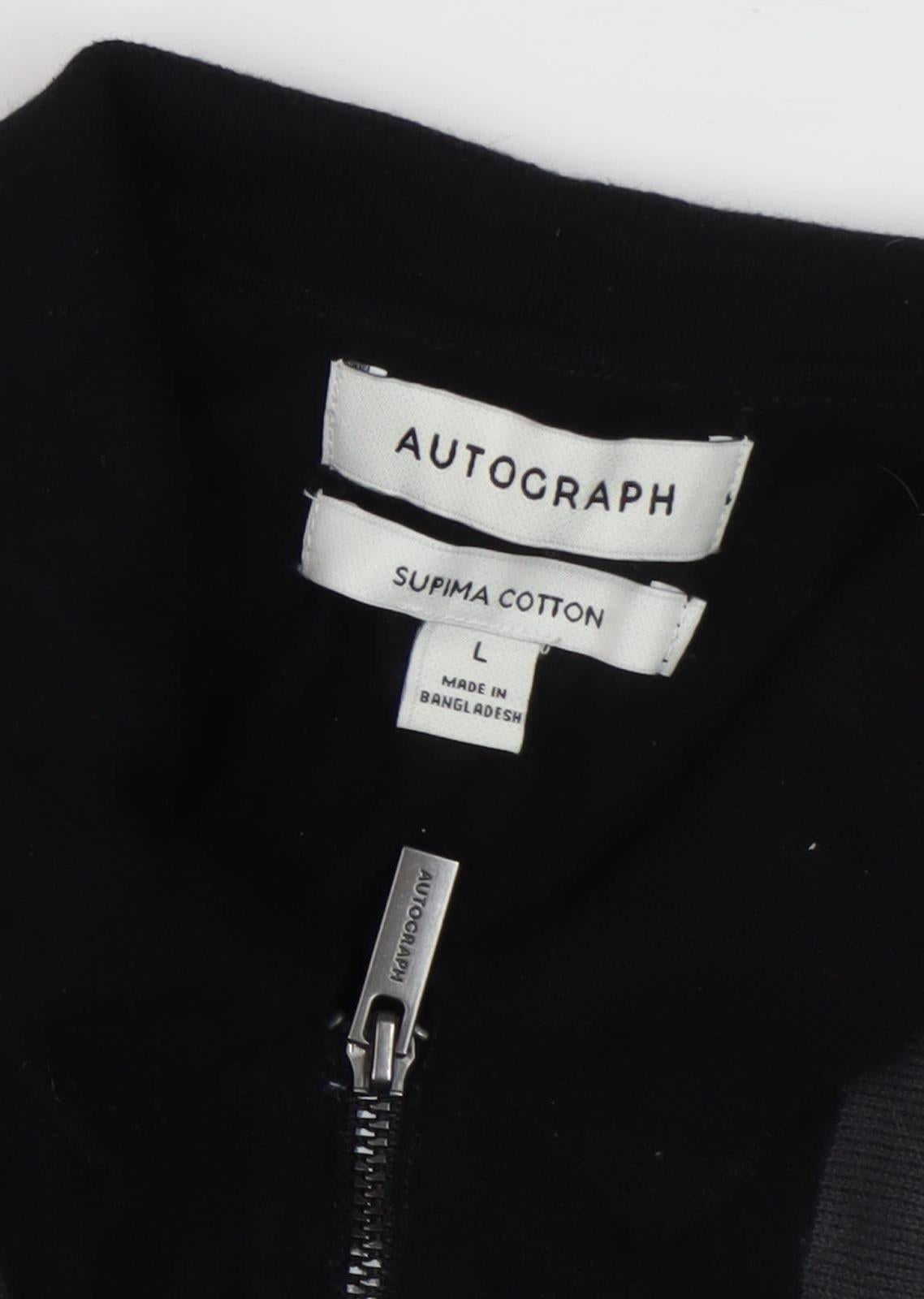 Marks & Spencer Men's Black Pullover Jumper, Size L