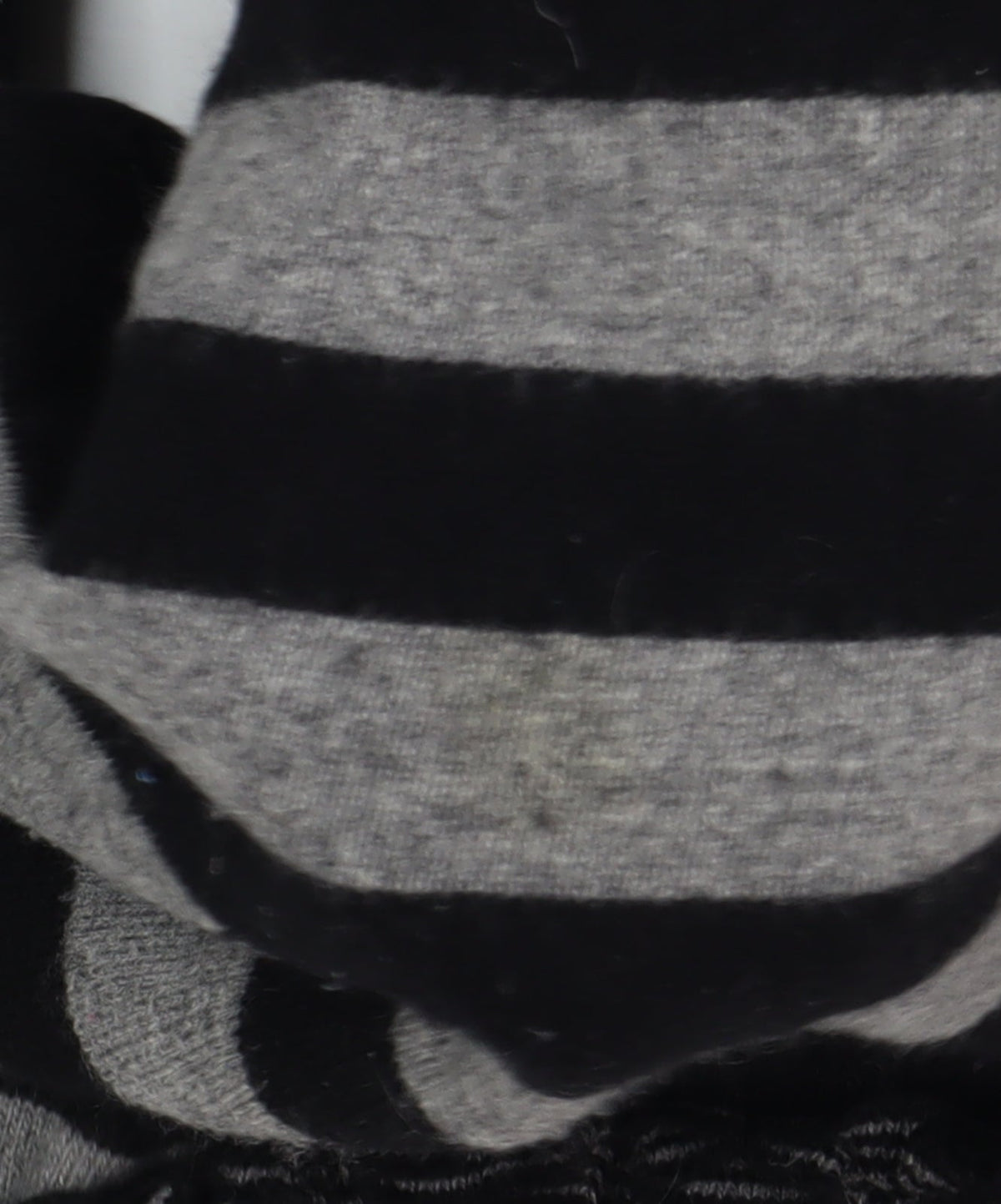 Country Casuals Women's Striped Pullover Jumper Black M