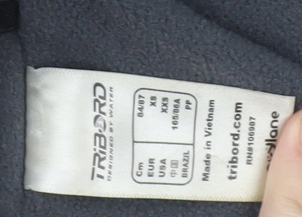 Tribord Men's Black XS Hooded Basic Jacket