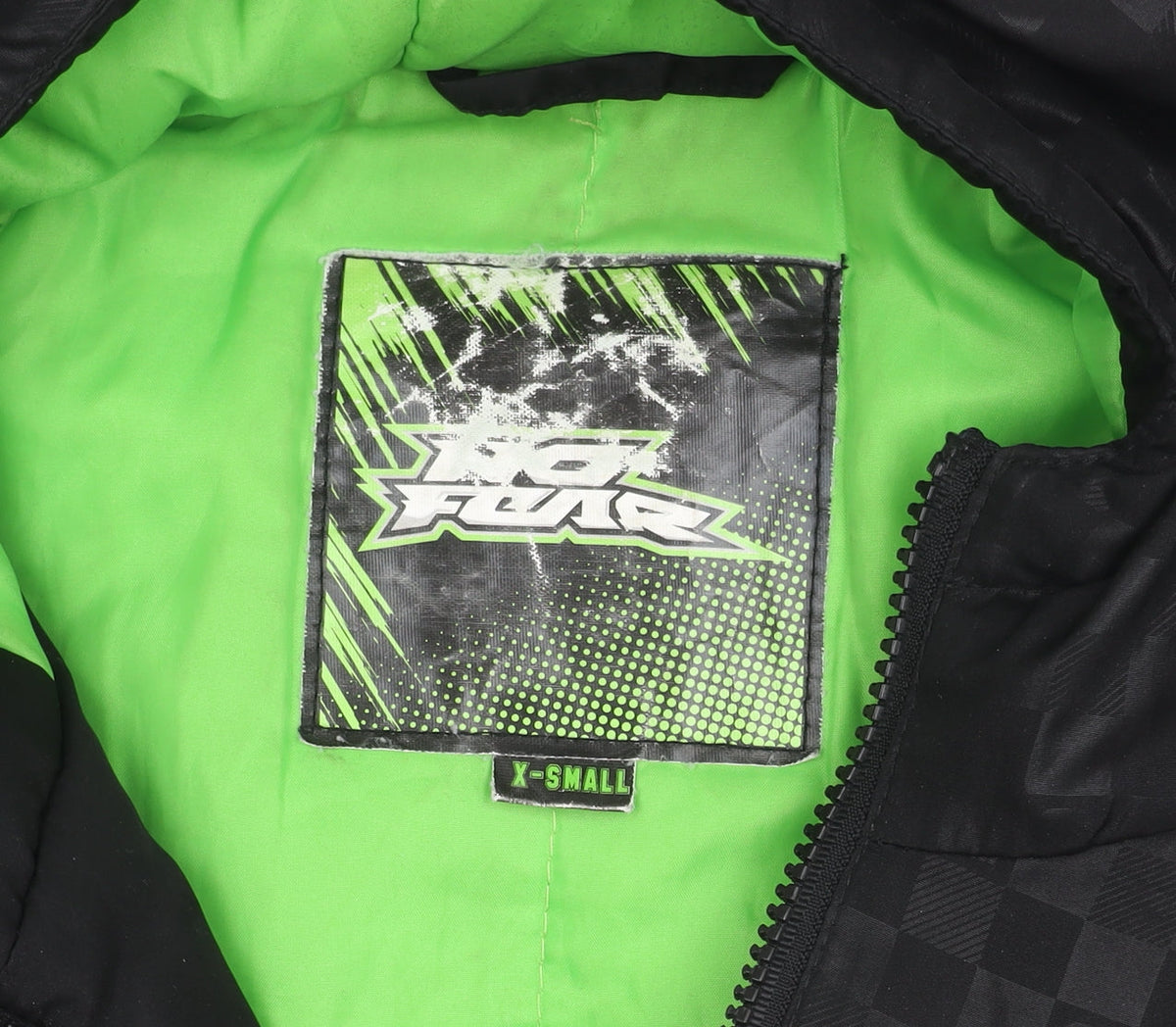 Hot Fuz XS Unisex Black Puffer Jacket