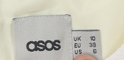 ASOS Women’s Ivory Sheath Dress Size 10