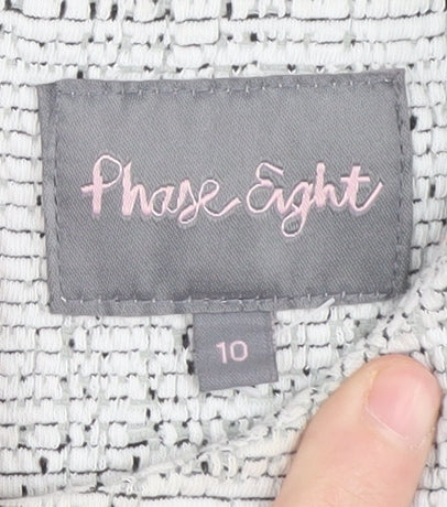 Phase Eight Womens Grey Sheath Dress Size 10