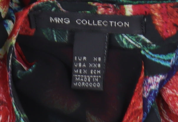 Mango Collection Women's Multicoloured XS Halter Dress