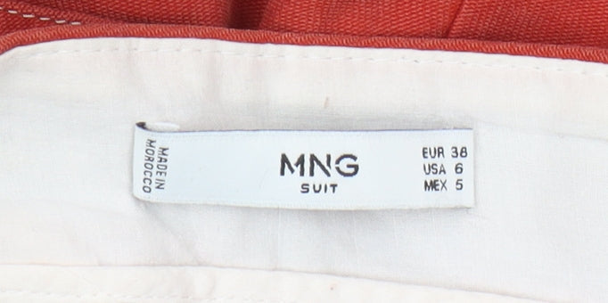 MNG Women's Red Trousers Size 10