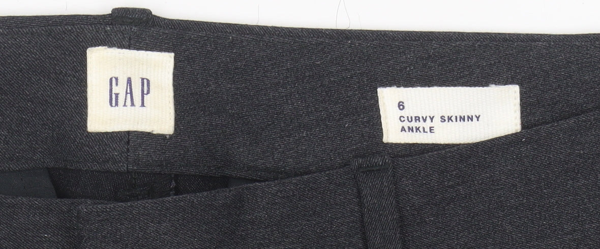 GAP Women's Black Curvy Skinny Ankle Trousers
