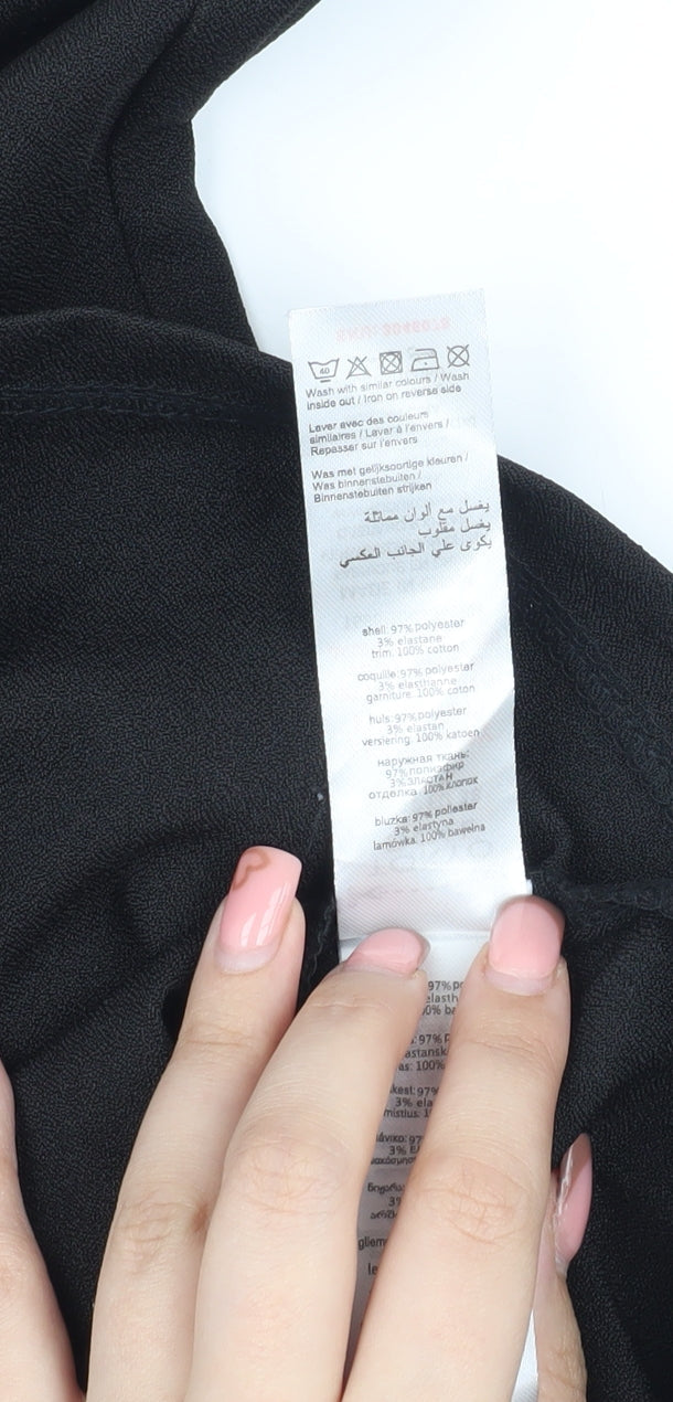 Tokyo Doll Women's Black Shift Dress Size 10