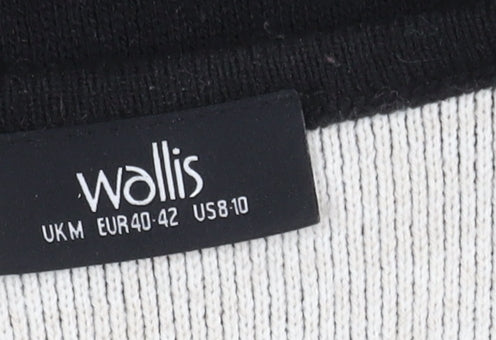 Wallis Women's Black Cardigan, Size S - Acrylic Knit