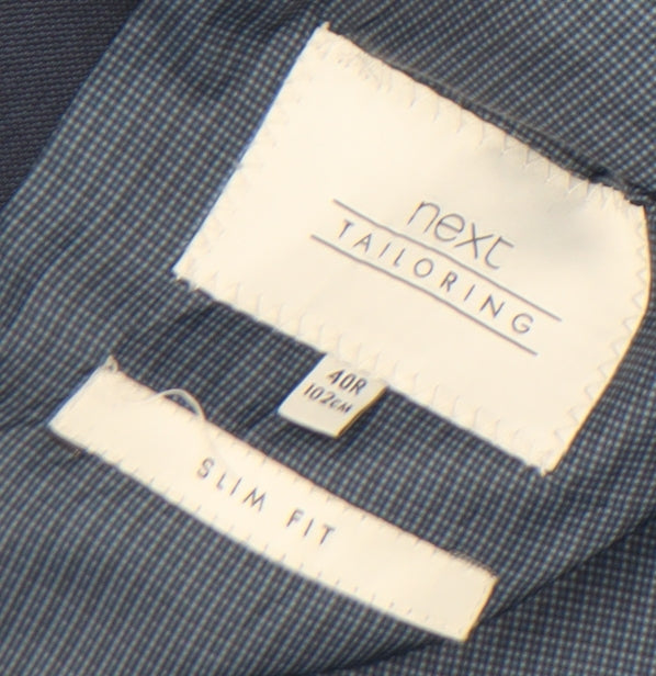 Next Men's Blue Slim Fit Blazer 40R