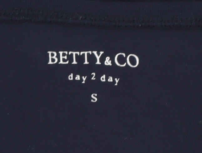 Betty & Co Women's Black Long Sleeve T-Shirt - Size S