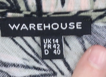 Warehouse Women's Multicoloured Camisole Tank Top Size 14