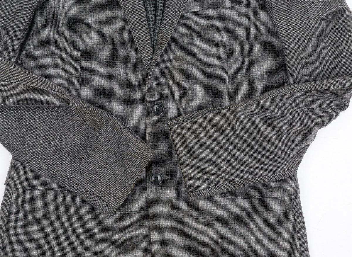 Marks & Spencer Grey Men's Blazer, Size 38 Regular Fit