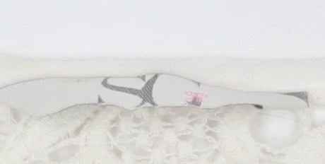 BHS Women's Ivory Lace Jacket, Size 10, Casual/Party