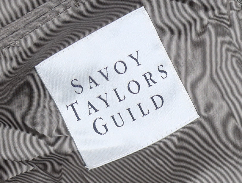Savoy Taylors Guild Men's Grey Classic Blazer Jacket 42S