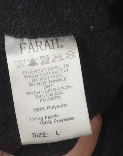 Farah Men's Grey Regular Fit Lined Jacket