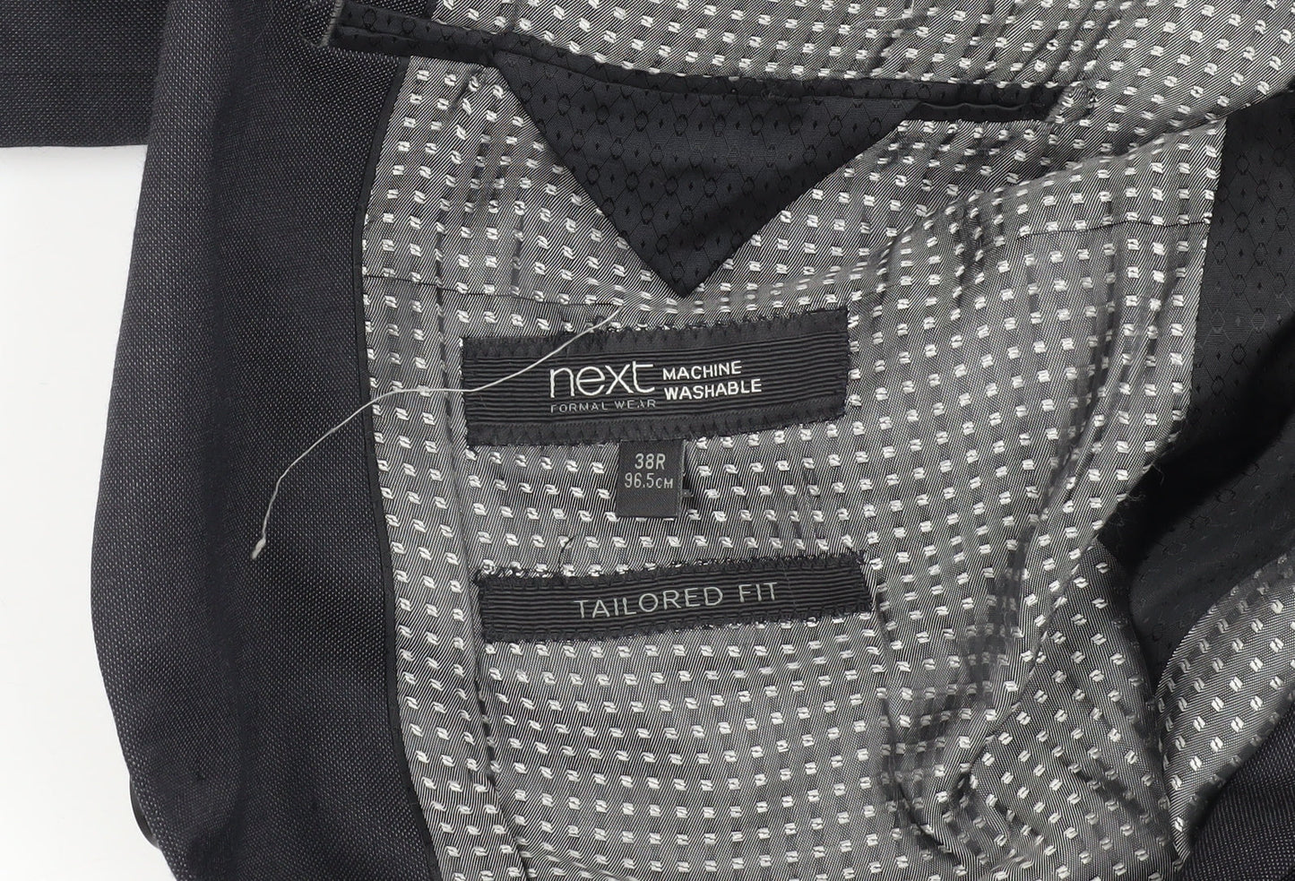 Next Men's Grey Regular Fit Blazer Jacket 38R