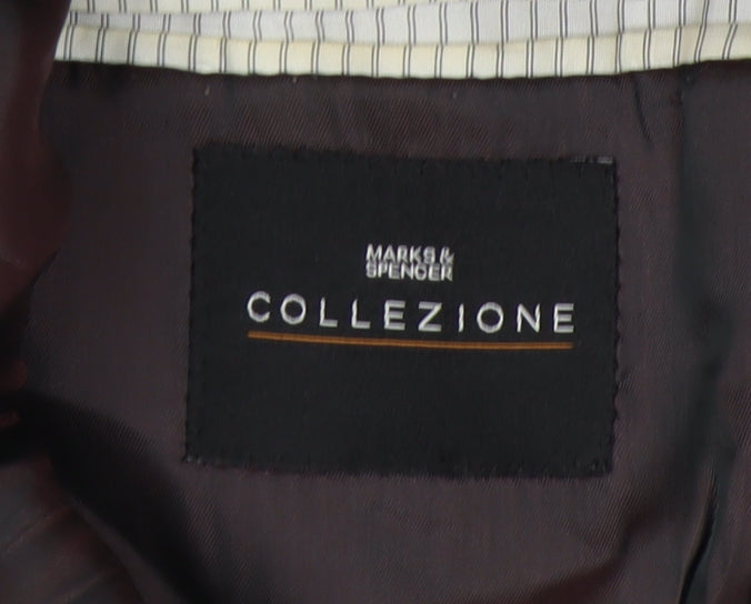 Marks & Spencer Men's Purple Blazer Jacket Size 38R