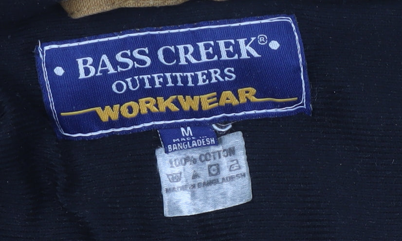 Bass Creek Men's Brown Puffer Jacket Size M Hooded
